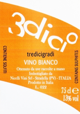 Tredici - Vino Bianco - Vite  Uva  Vino